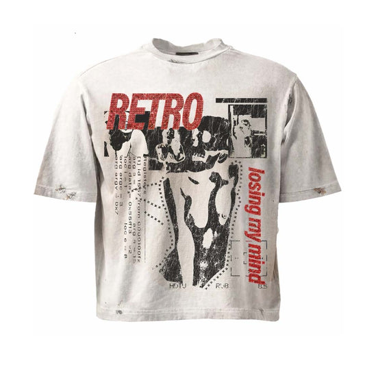 Retrovert Bone Crusher Tee White