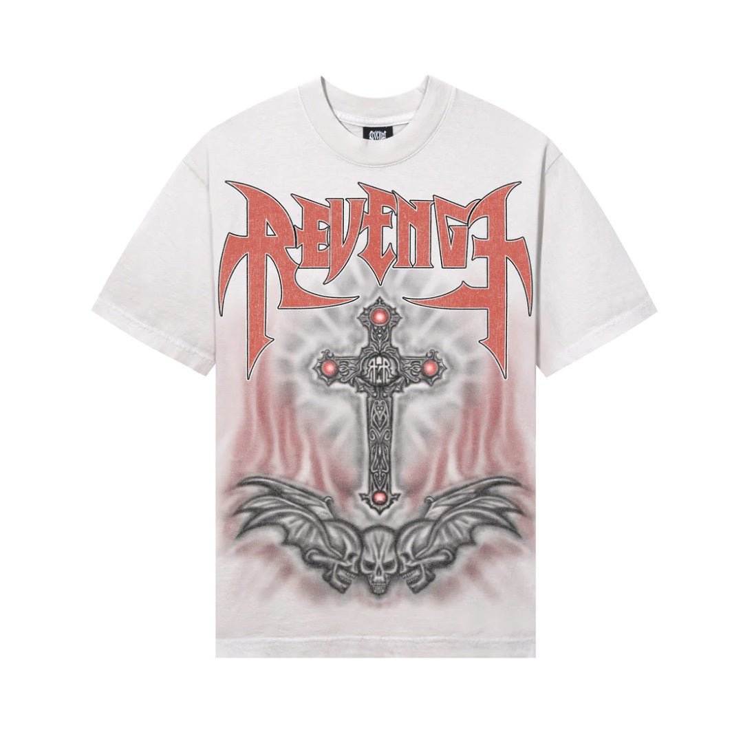 Revenge Airbrush Metal Tee Cement