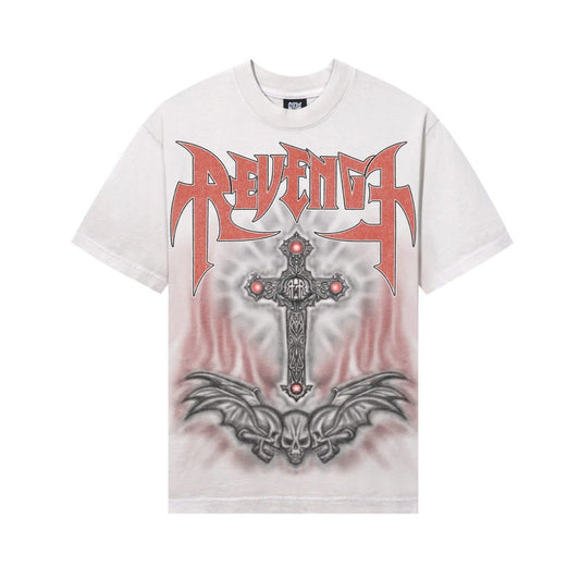 Revenge Airbrush Metal Tee Cement