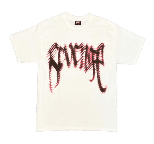 Revenge Window Tee White Red