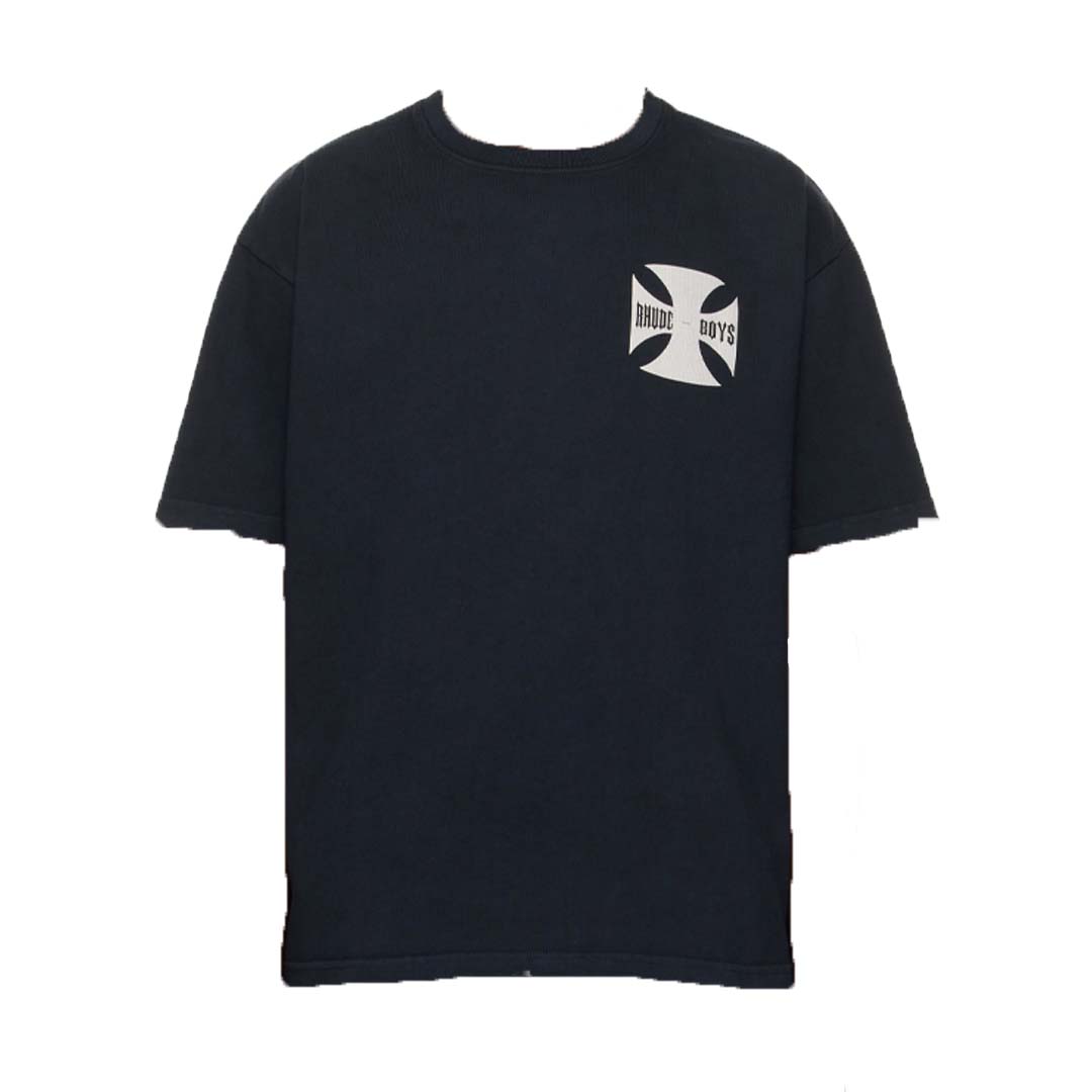 Rhude Boys West Coast Black Tee