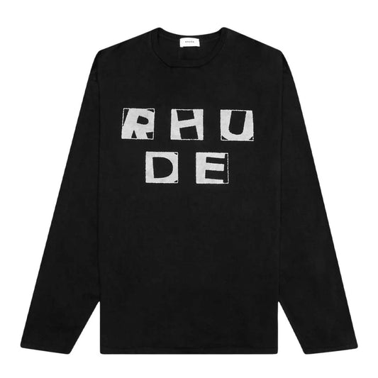 Rhude Haus Black Long Sleeve Tee