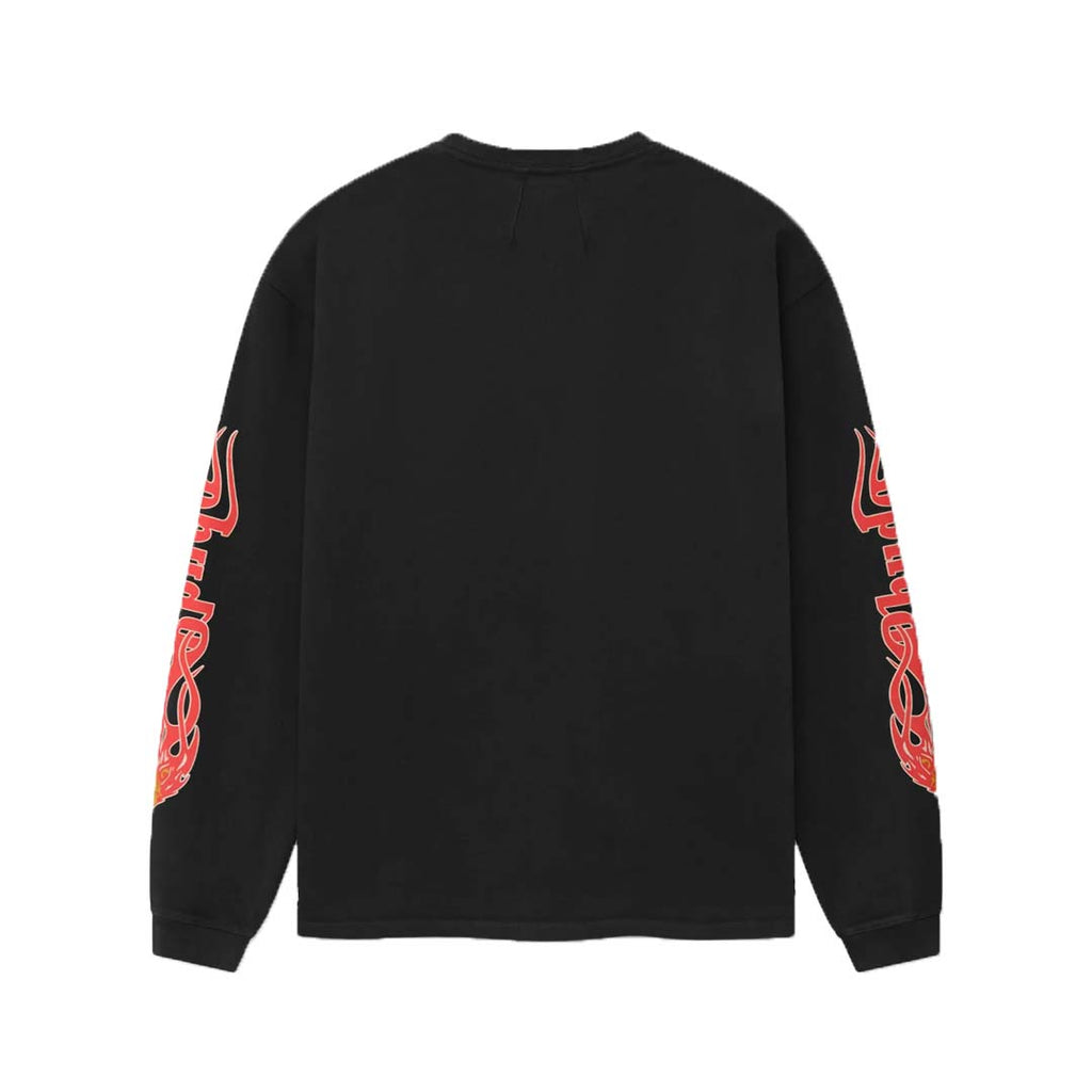 Rhude Mesa Stallion Long Sleeve Tee Black