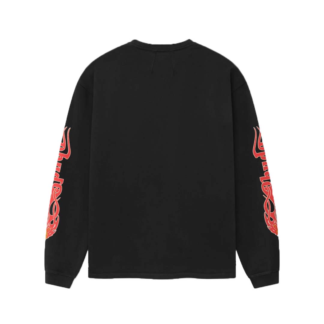 Rhude Mesa Stallion Long Sleeve Tee Black