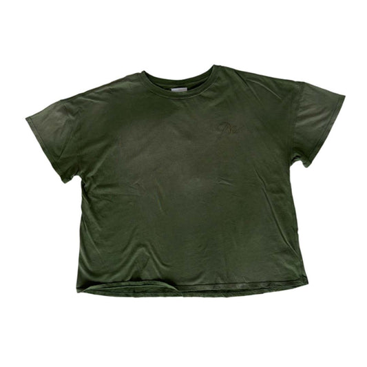 Rhude Reverse Olive Green Tee