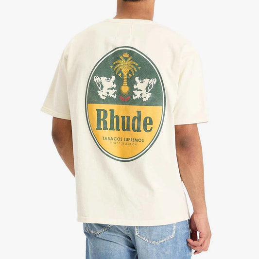 Rhude Tabaco Tee 'Vintage White'