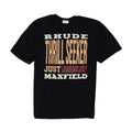 Rhude Thrill Seeker Black Tee