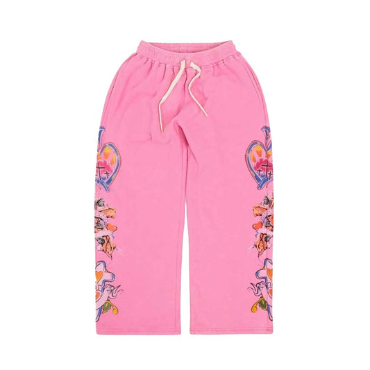 Righteous Risen King Sweatpants Pink