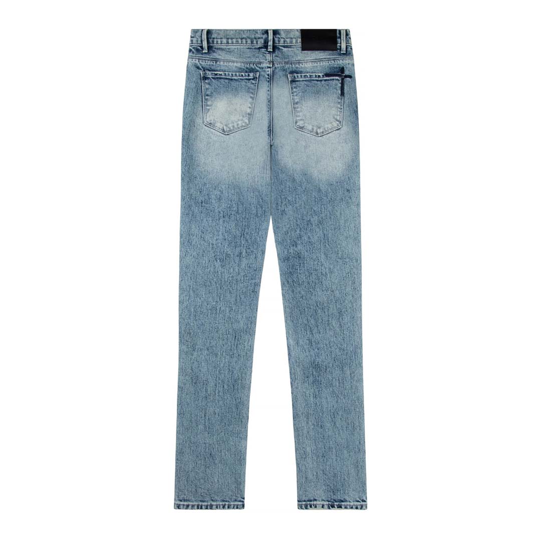 RtA Bryant Distressed Vintage Light Blue Jeans