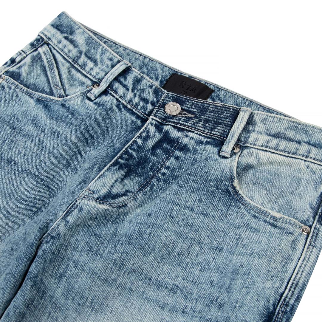 RtA Bryant Distressed Vintage Light Blue Jeans