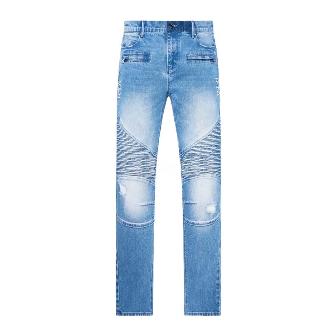 RtA Kieran Medium Wash Blue Jeans