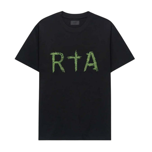 RtA Liam Black Green Circuit Tee