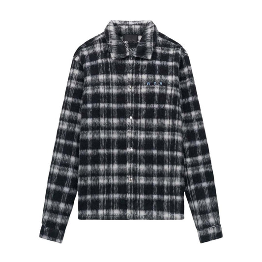 RtA Parlan Black Pixel Cross Shacket