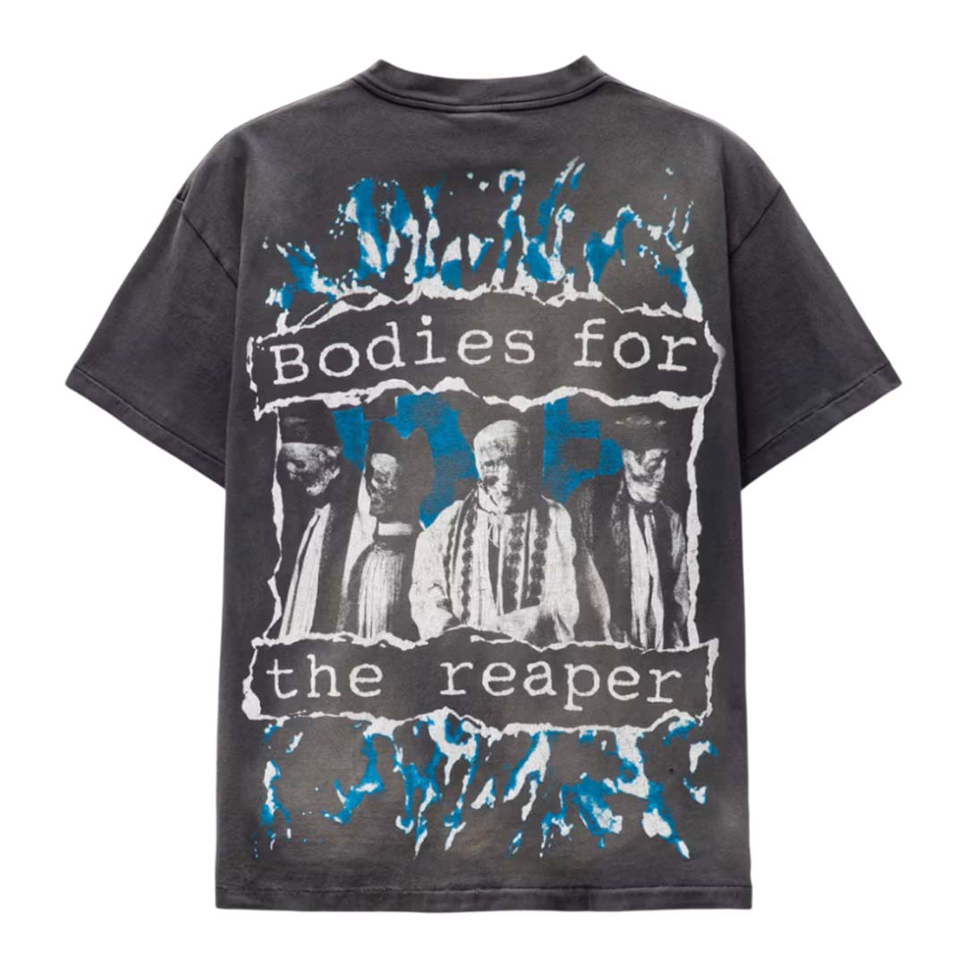 Saint Michael Bodies For The Reaper Tee Faded Black