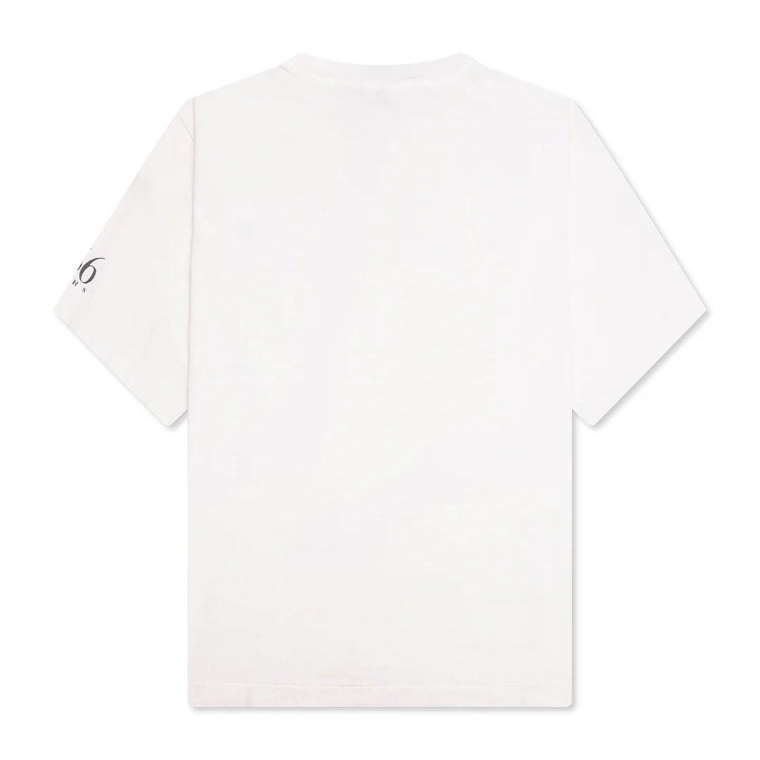 Saint Michael Rainbow Short Sleeve White Tee