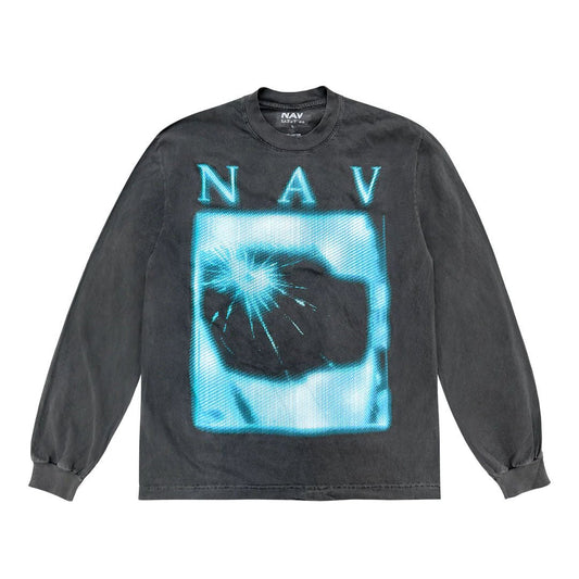 Saint Michael x NAV OMW2 Rexdale Grey Long Sleeve Tee