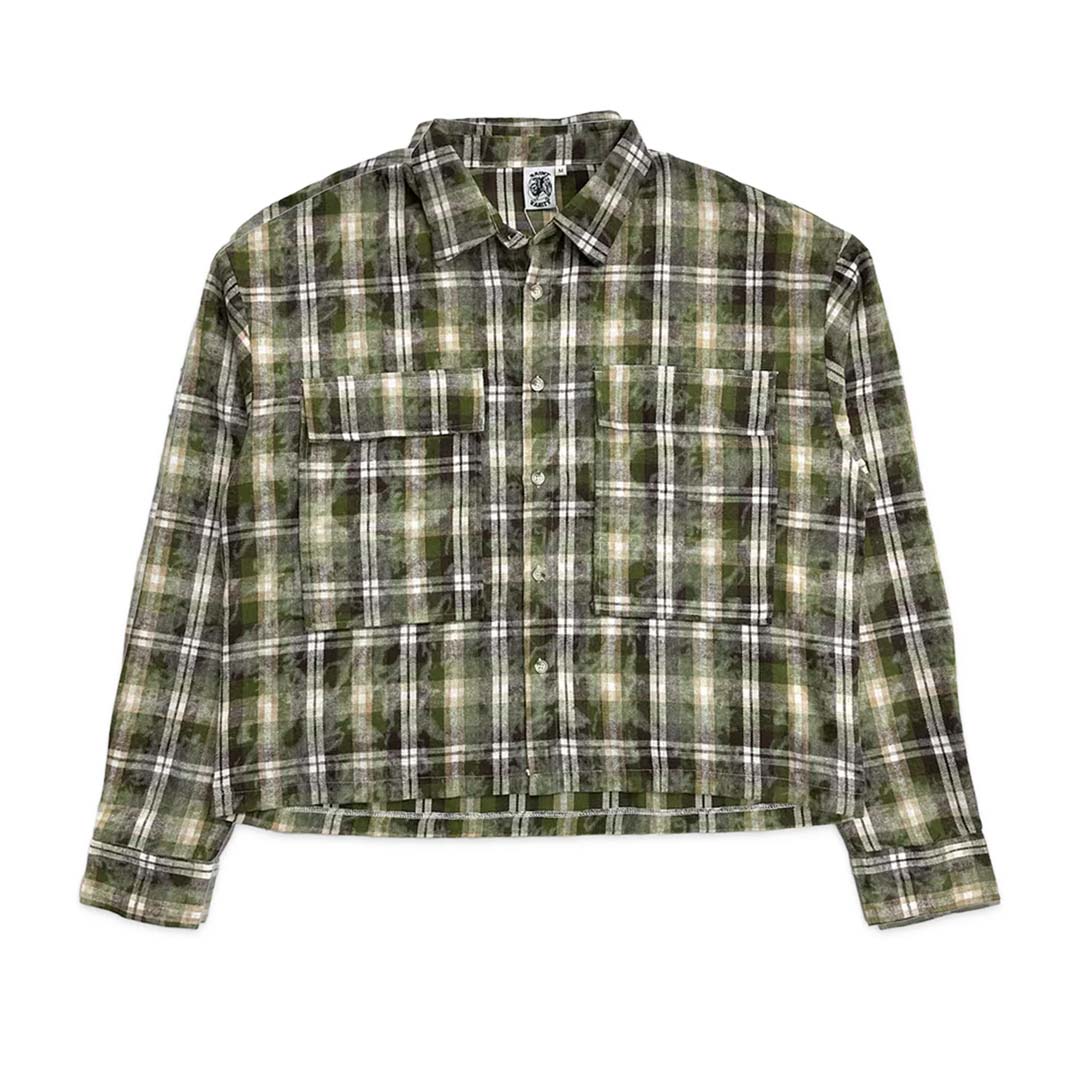 Saint Vanity Green Brown Flannel