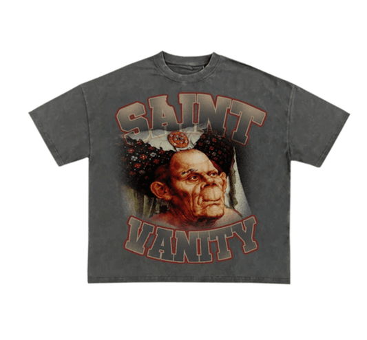 Saint Vanity HOQ Grey Tee