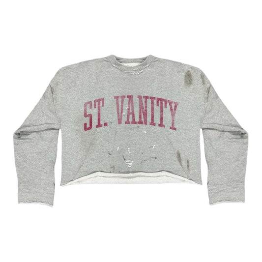 Saint Vanity Sun Devils Crewneck Grey