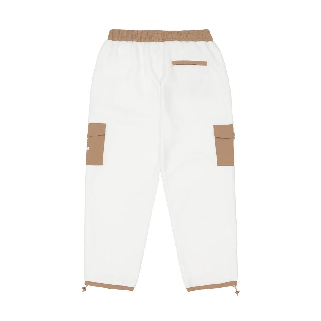Sinclair Cargo Pocket Fleece Sweatpants Cream