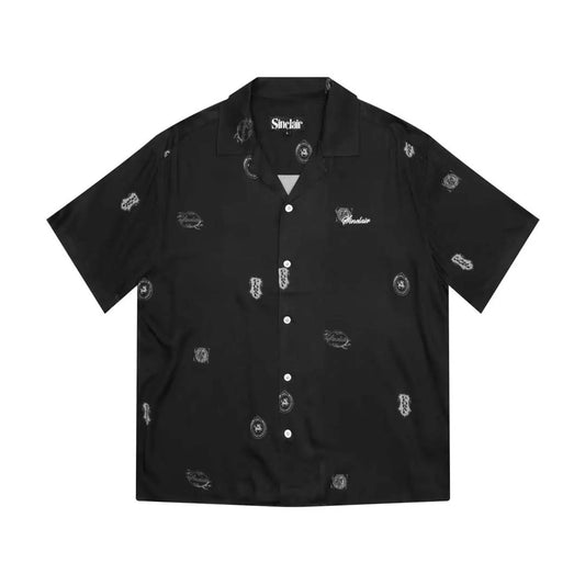 Sinclair Legal Tender Button Up Shirt Black