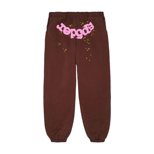 Sp5der Classic Sweatpants 'Brown'