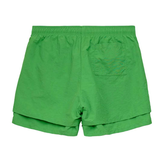 Sp5der OG Web Double Layer Shorts Green