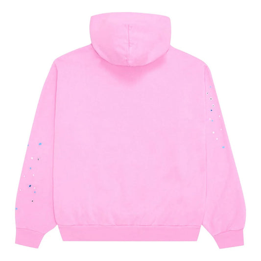 Sp5der OG Web Hoodie 'Pink'