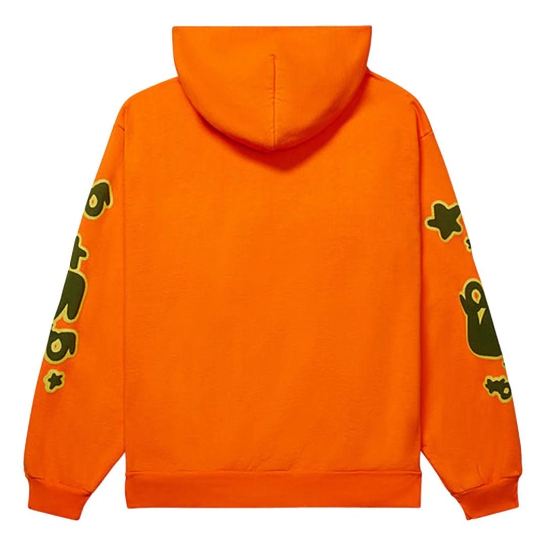 Sp5der Orange Beluga Hoodie