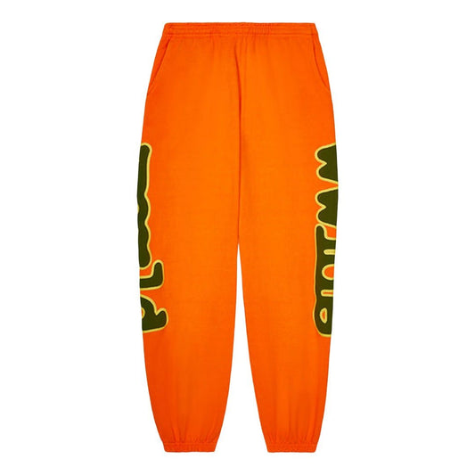 Sp5der Orange Beluga Sweatpants
