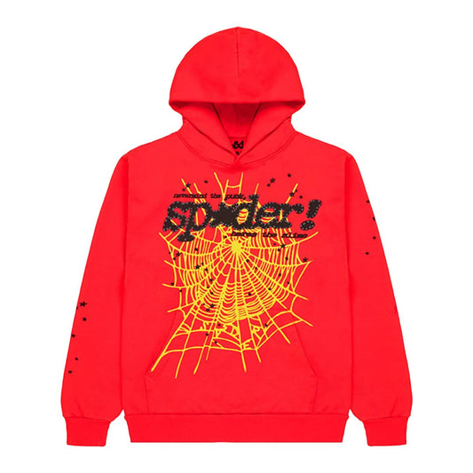 Sp5der P*NK V2 Hoodie 'Red'