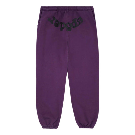 Sp5der Purple Sweatpants