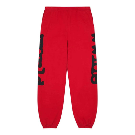 Sp5der Red Beluga Sweatpants