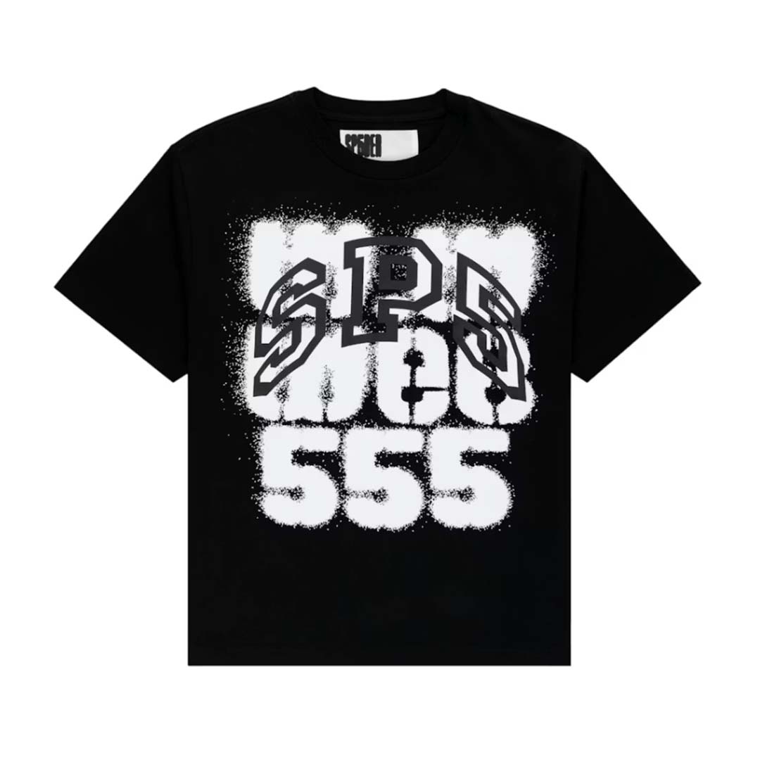 Sp5der Sp555 Spray Tee Black