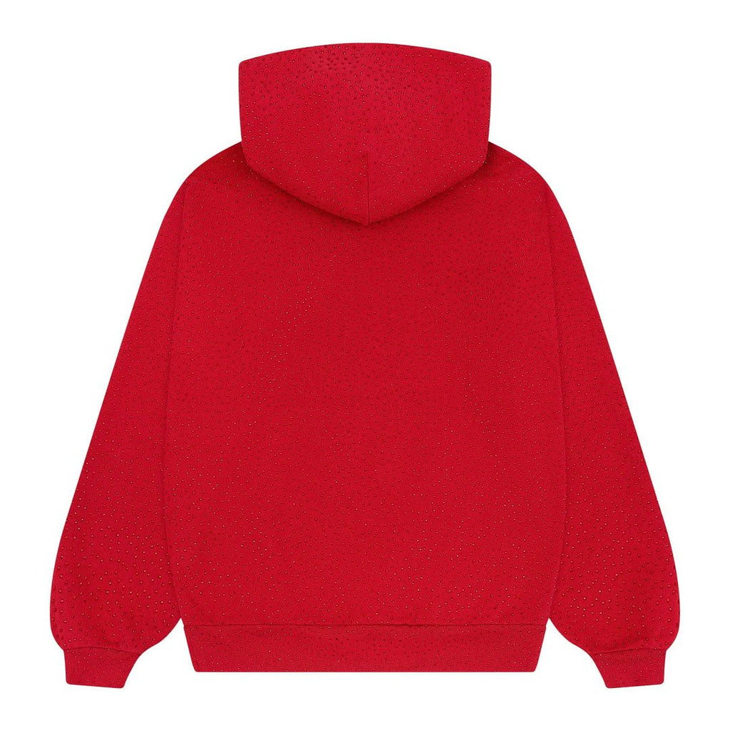 Sp5der VVS Gemstone Hoodie Red