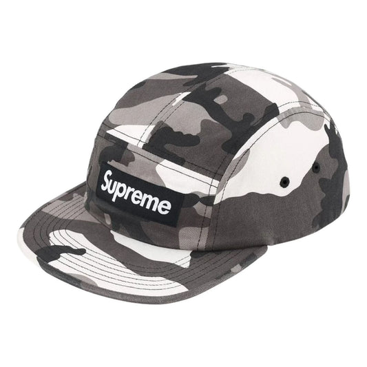 Supreme SS26 Washed Chino Twill Camp Cap 'Snow Camo' SUP-SS26-1000-SNOWCAMO