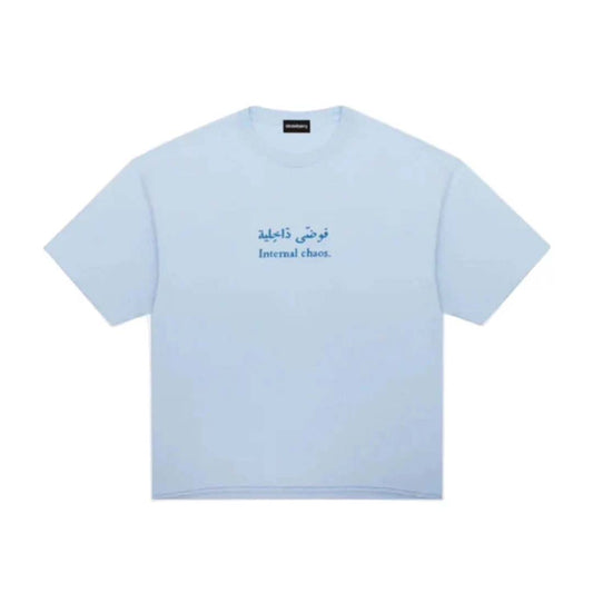 Strawberry Brand Internal Chaos Tee Blue