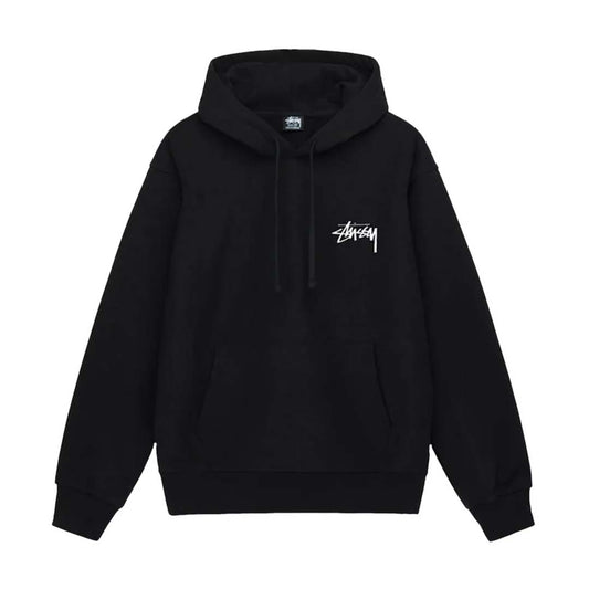 Stussy 8 Ball Fade Hoodie Black