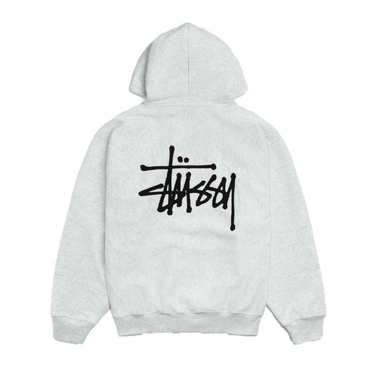Stussy Basic Hoodie Grey