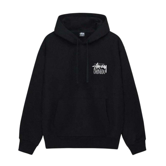 Stussy Chengdou Black Zip Up Hoodie