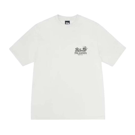 Stussy Pool Service White Tee