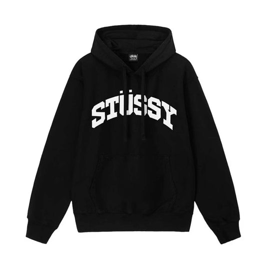 Stussy University Logo Black Hoodie
