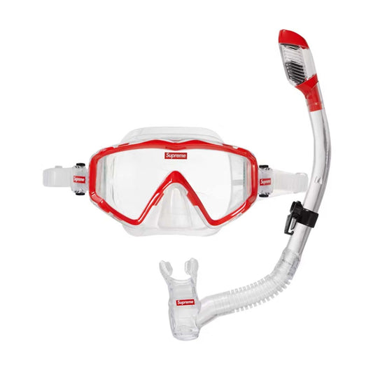 Supreme Cressi Snorkel Set Red