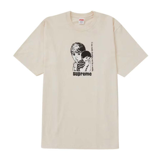 Supreme Freaking Out Tee Natural