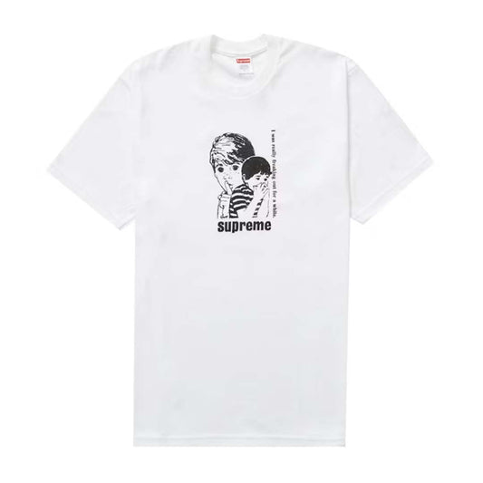 Supreme Freaking Out Tee White