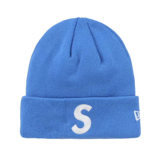 Supreme New Era S Logo Beanie Blue