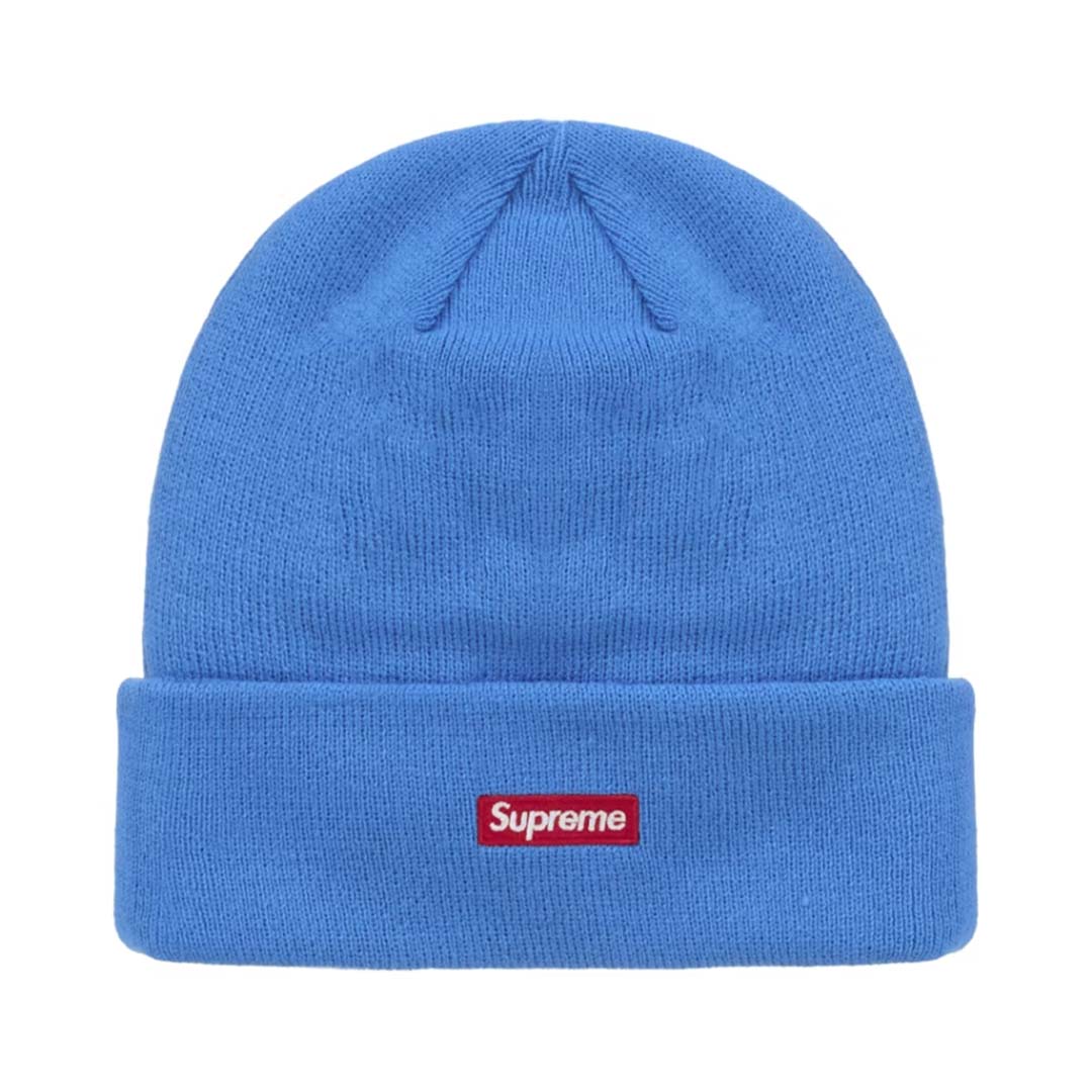 Supreme New Era S Logo Beanie Blue