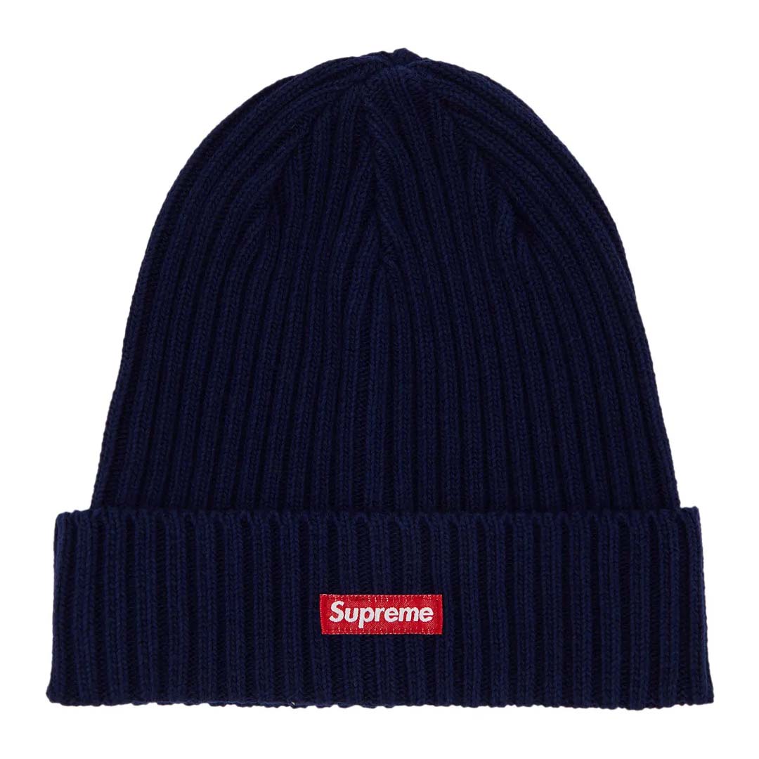 Supreme Overdyed Beanie 'Light Navy'
