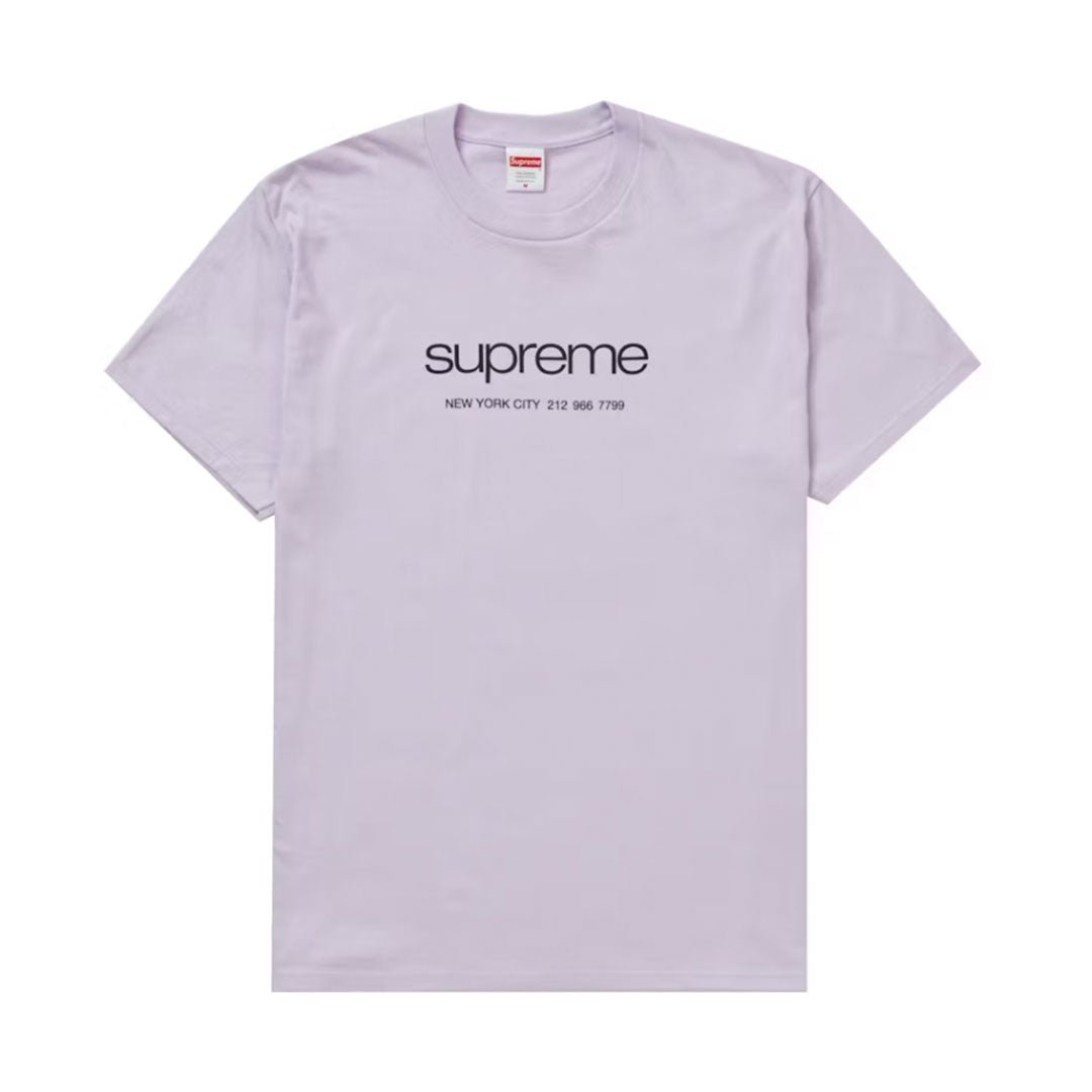 Supreme Shop Tee Light Purple