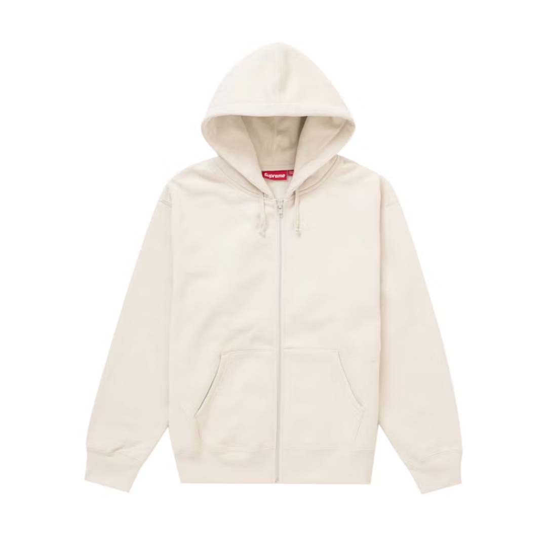 Supreme Thrasher Zip Up Hoodie Stone